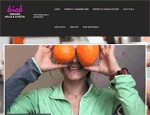 Tablet Screenshot of kicktreningssenter.no